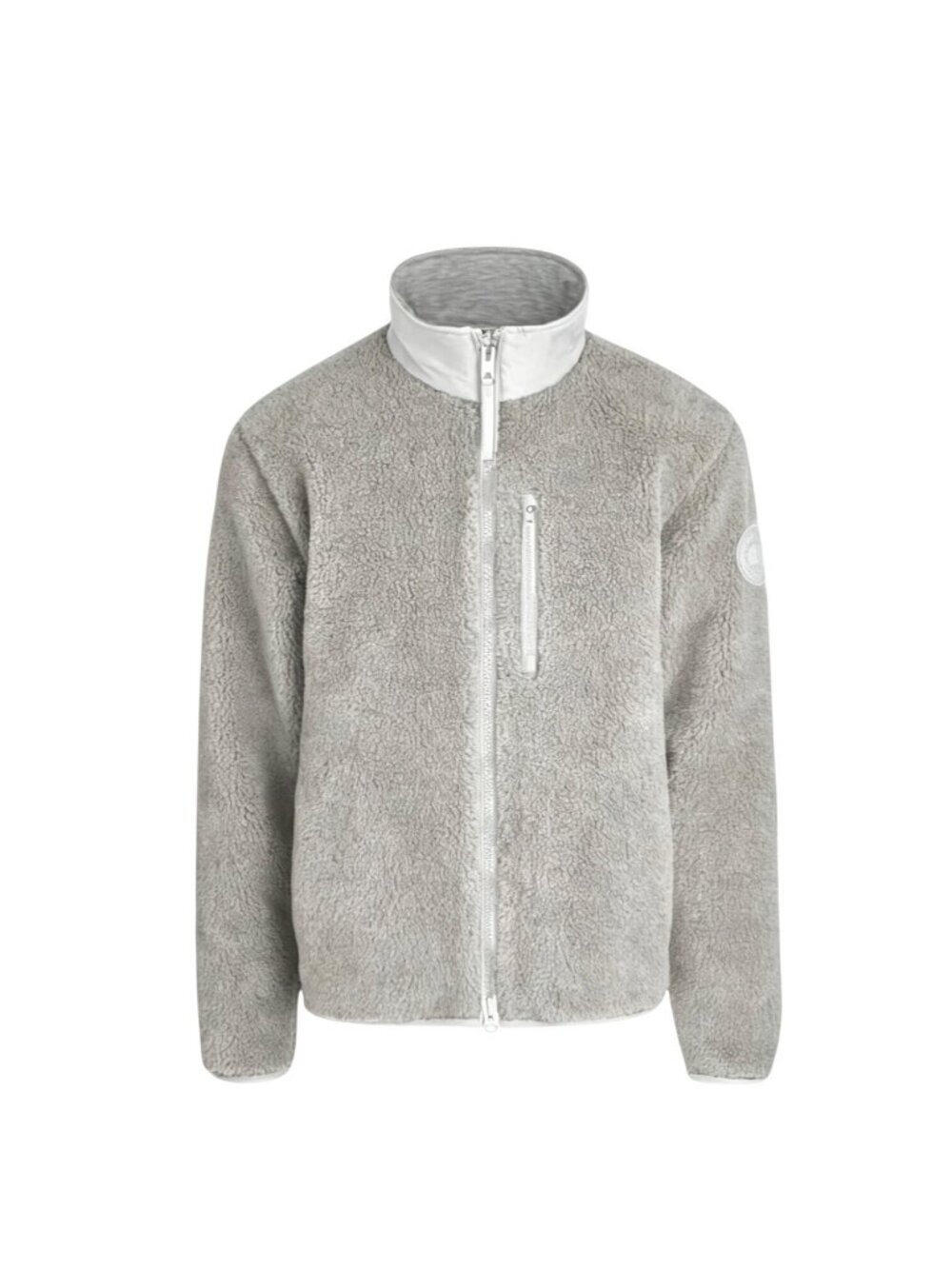 Canada Goose Men’s Renfrew Half-Zip Fleece Pullover Greige L 7053M2